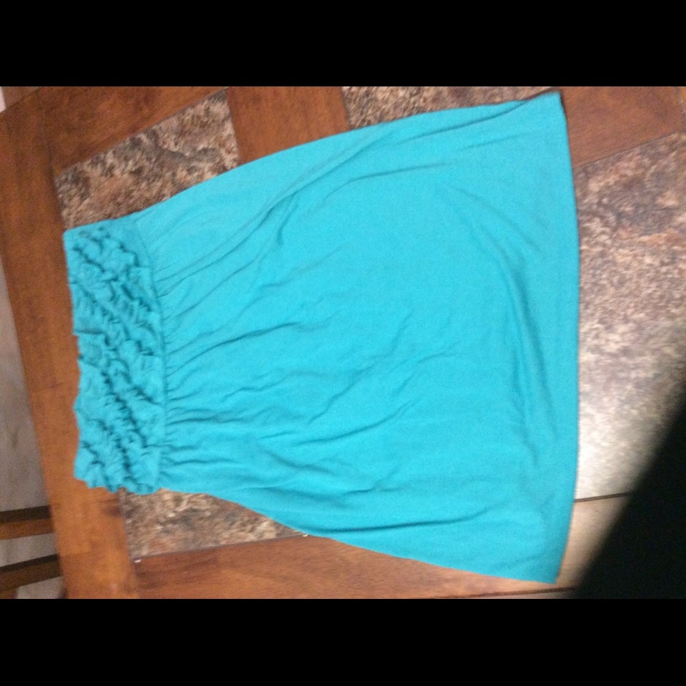 OP sleeveless top Aqumarine